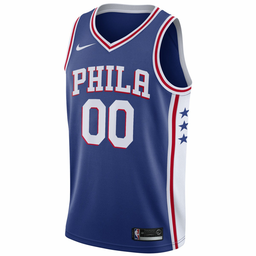 Philadelphia 76ers 2020/21 Swingman Custom Jersey - Icon Edition - Royal