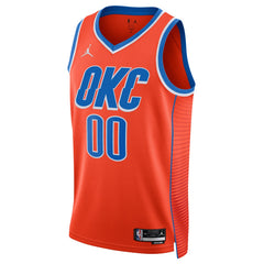 Oklahoma City Thunder Jordan Brand Unisex 2022/23 Swingman Custom Jersey - Statement Edition - Orange discount