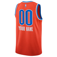 Oklahoma City Thunder Jordan Brand Unisex 2022/23 Swingman Custom Jersey - Statement Edition - Orange discount