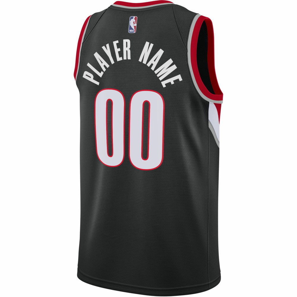 Portland Trail Blazers 2020/21 Swingman Custom Jersey - Icon Edition - Black