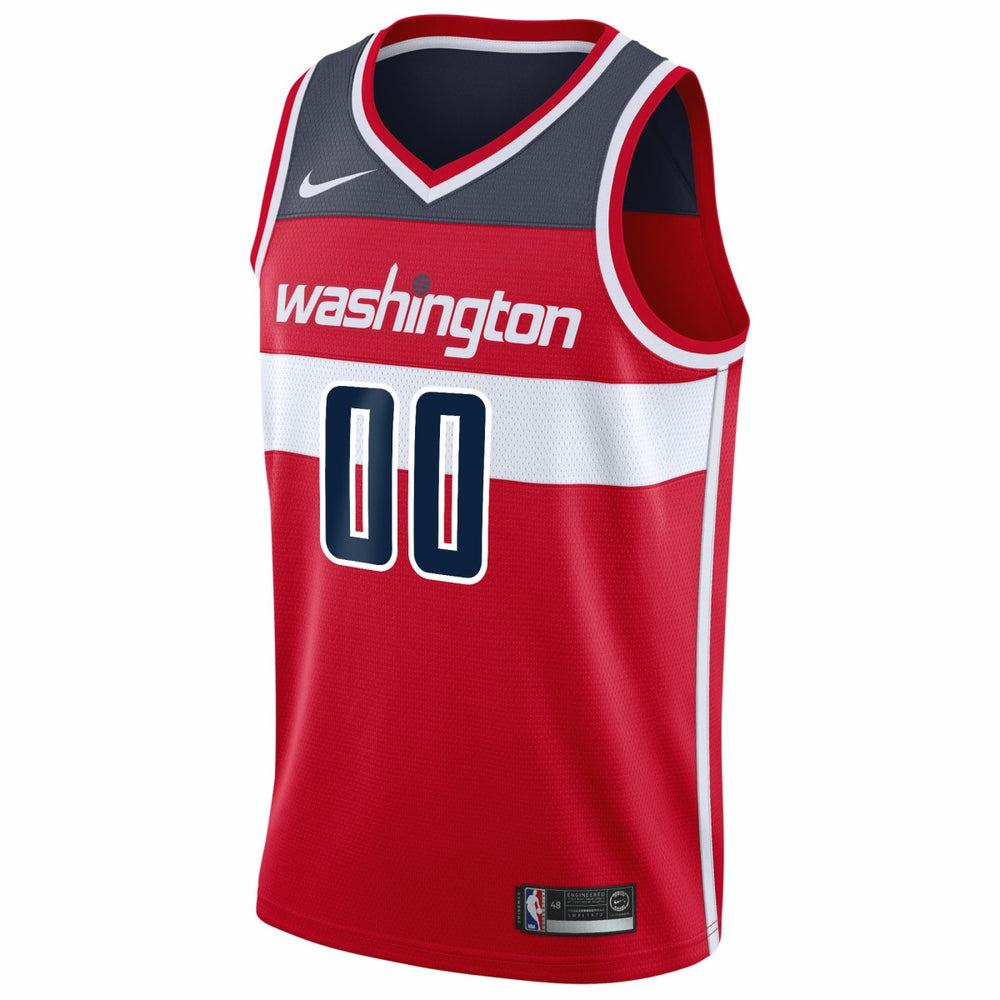Washington Wizards 2020/21 Swingman Custom Jersey - Icon Edition - Red