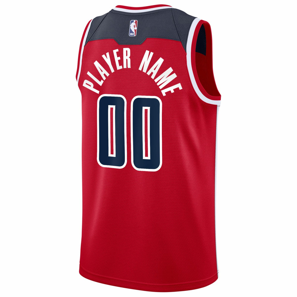 Washington Wizards 2020/21 Swingman Custom Jersey - Icon Edition - Red