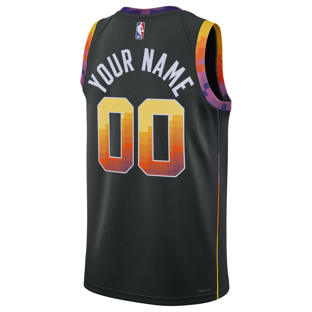Phoenix Suns Jordan Brand Unisex 2022/23 Swingman Custom Jersey - Statement Edition - Black discount