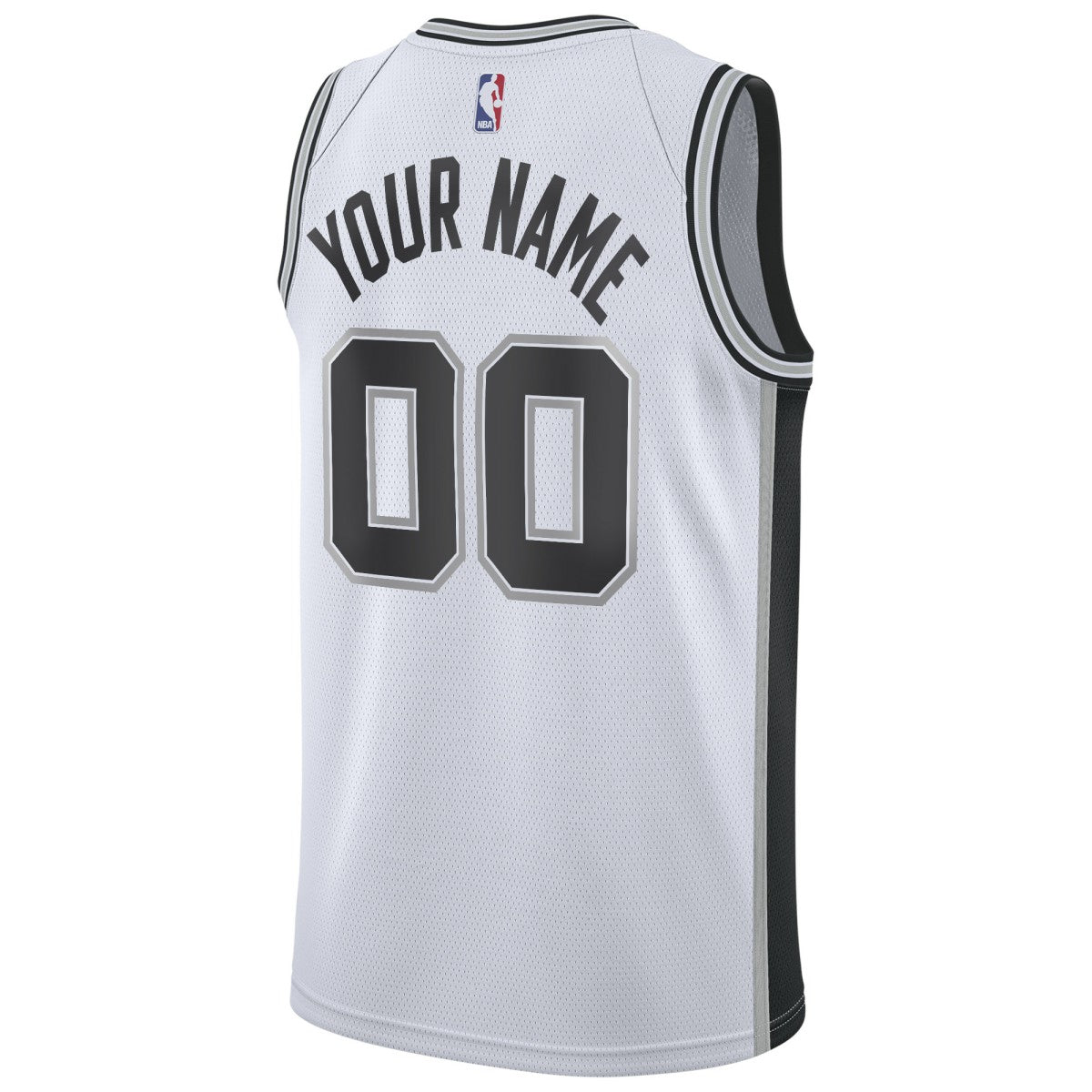 San Antonio Spurs Custom Swingman Jersey White - Association Edition