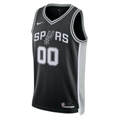San Antonio Spurs Unisex Swingman Custom Jersey Black - Icon Edition