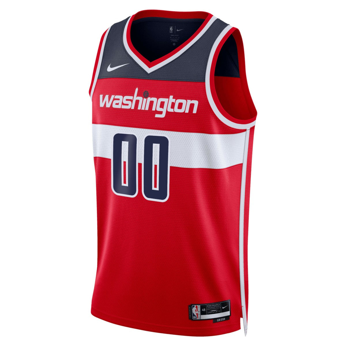 Washington Wizards Unisex Swingman Custom Jersey Red - Icon Edition