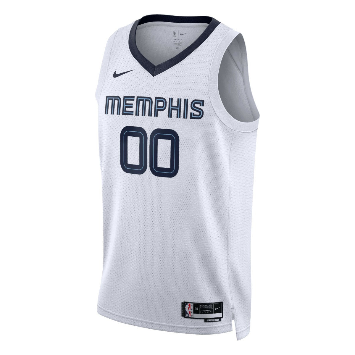 Memphis Grizzlies Unisex Swingman Custom Jersey White - Association Edition