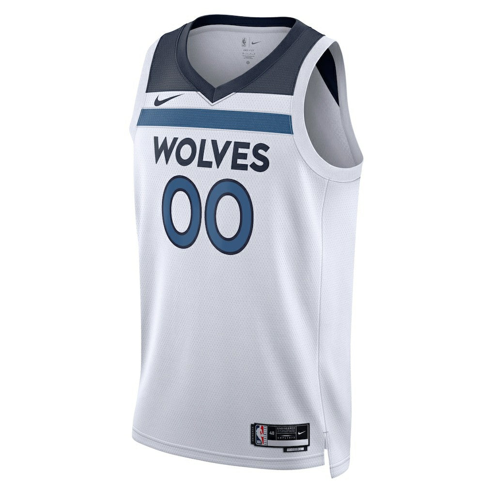 Minnesota Timberwolves Unisex Swingman Custom Jersey White - Association Edition