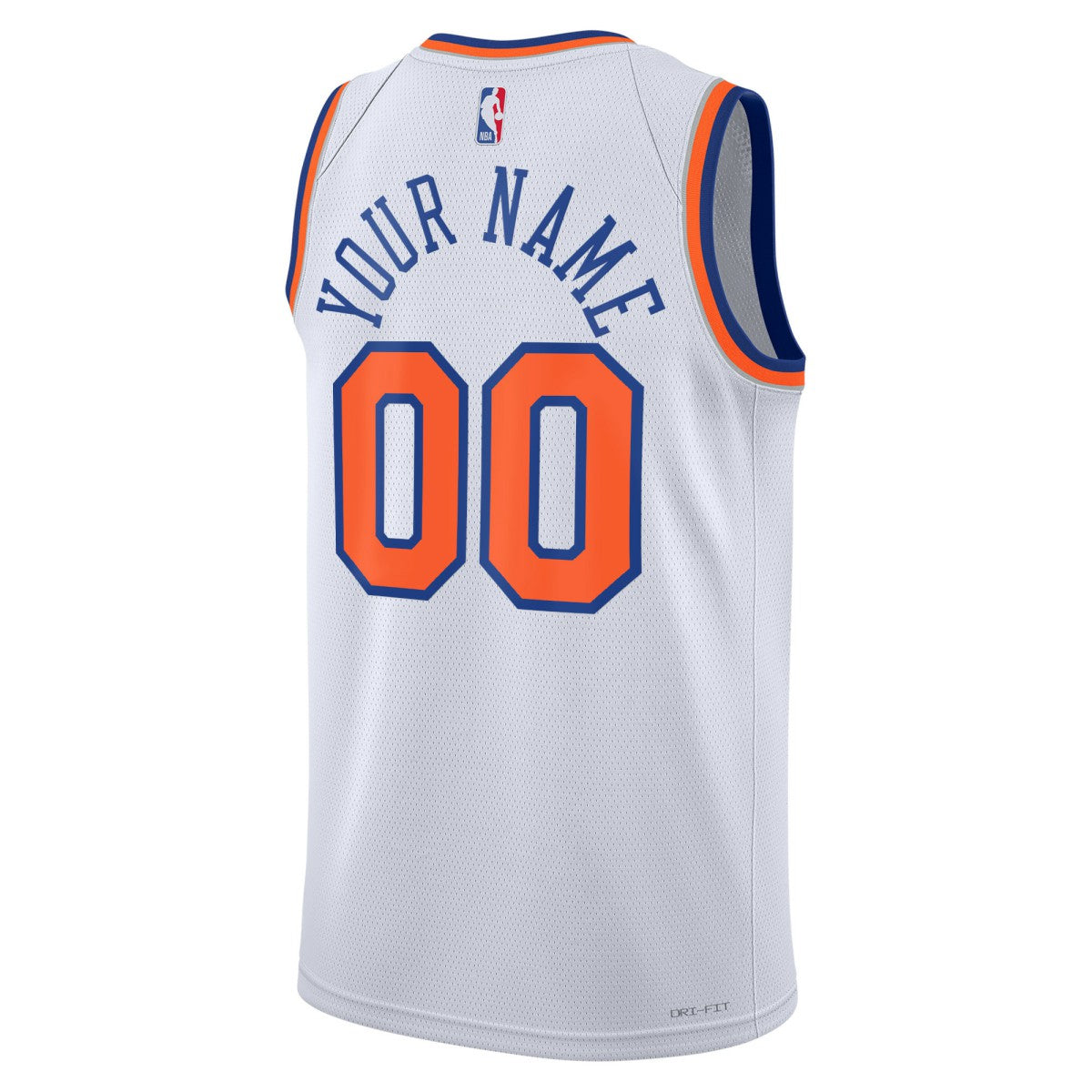 New York Knicks Unisex Swingman Custom Jersey White - Association Edition