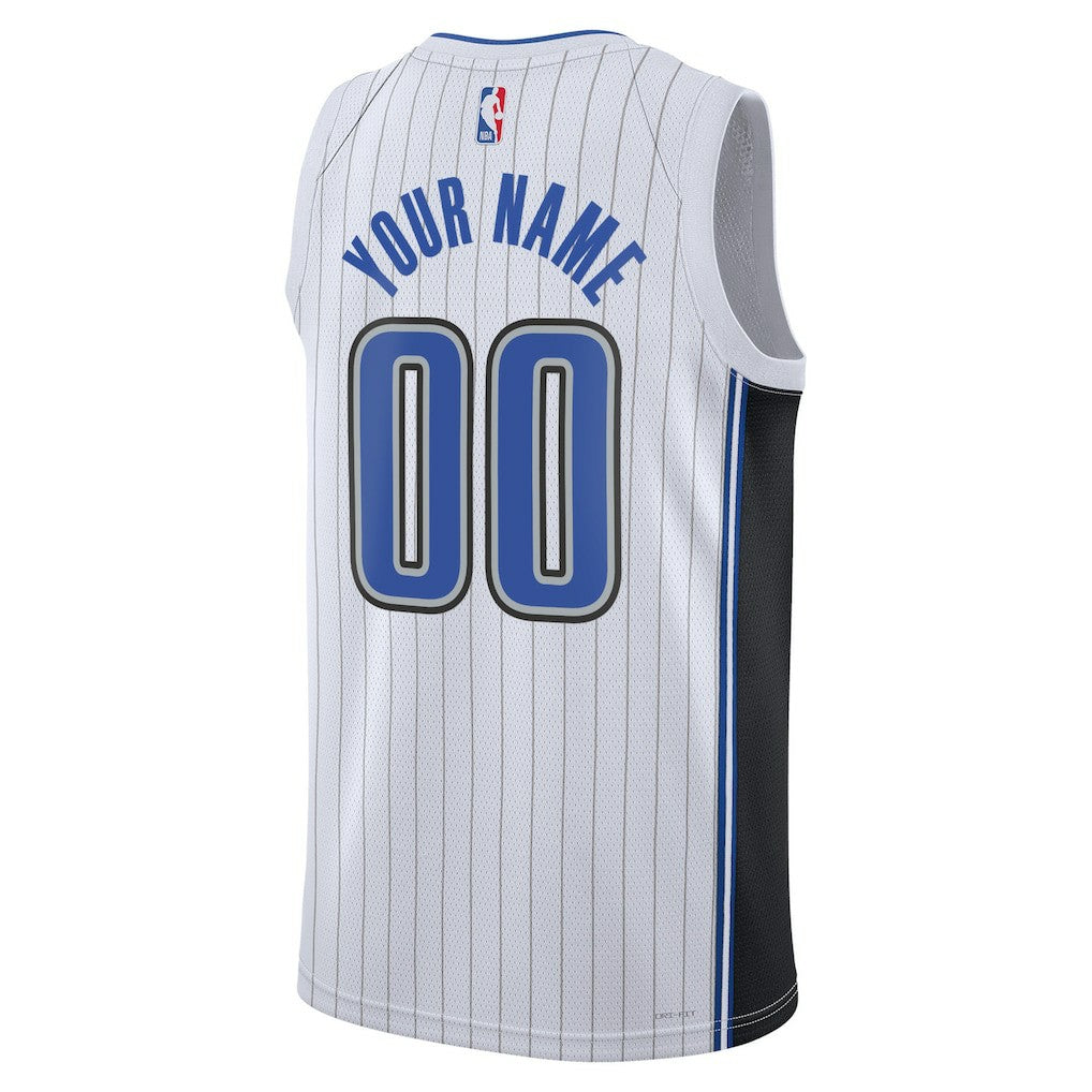 Orlando Magic Unisex Swingman Custom Jersey White - Association Edition
