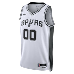 San Antonio Spurs Unisex Swingman Custom Jersey White - Association Edition