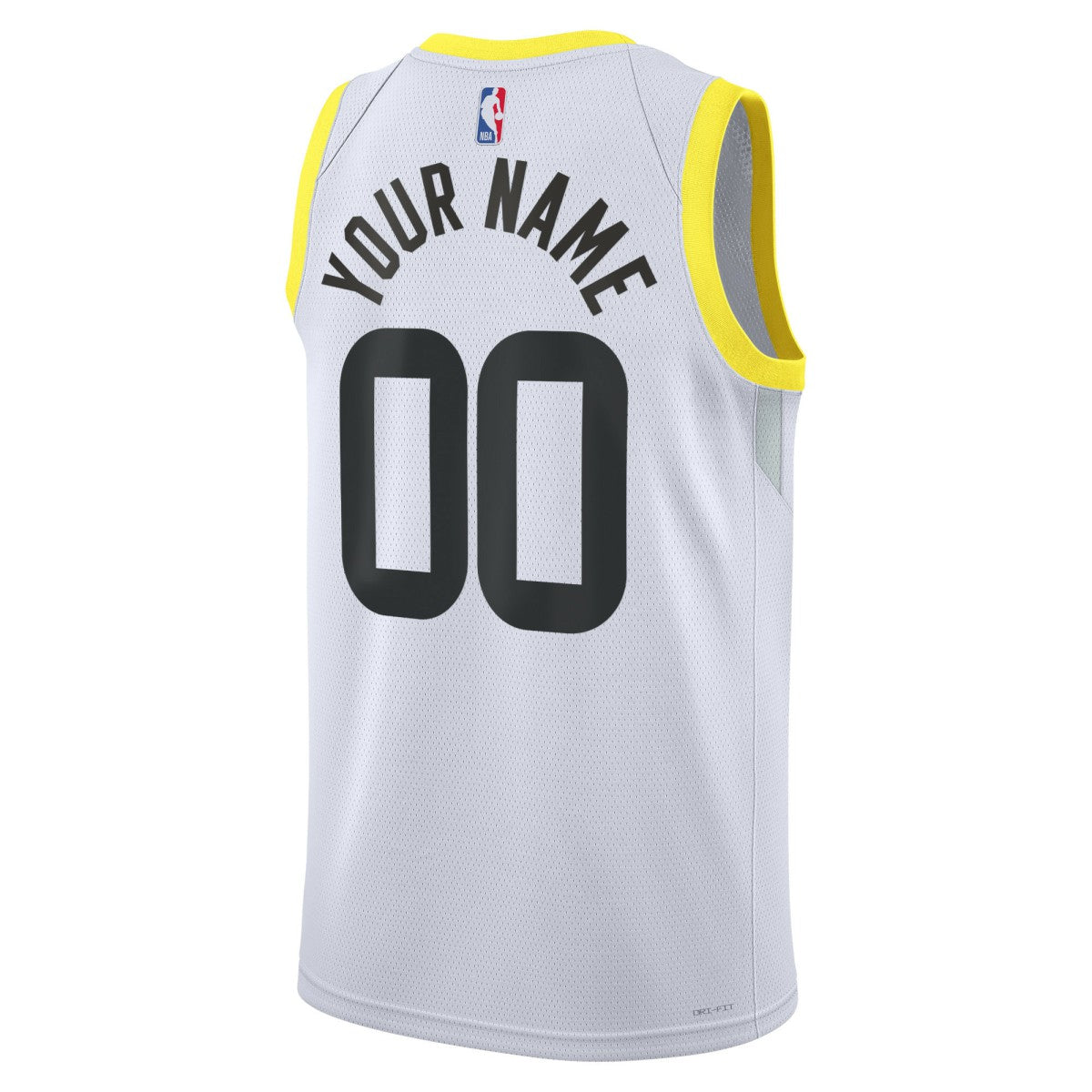 Utah Jazz Unisex Swingman Custom Jersey White - Association Edition