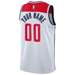 Washington Wizards Unisex Swingman Custom Jersey White - Association Edition