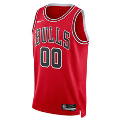 Chicago Bulls Unisex Swingman Custom Jersey Red sale - Icon Edition