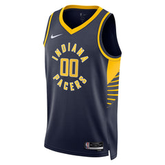 Indiana Pacers Unisex 2022/23 Swingman Custom Jersey Navy - Icon Edition