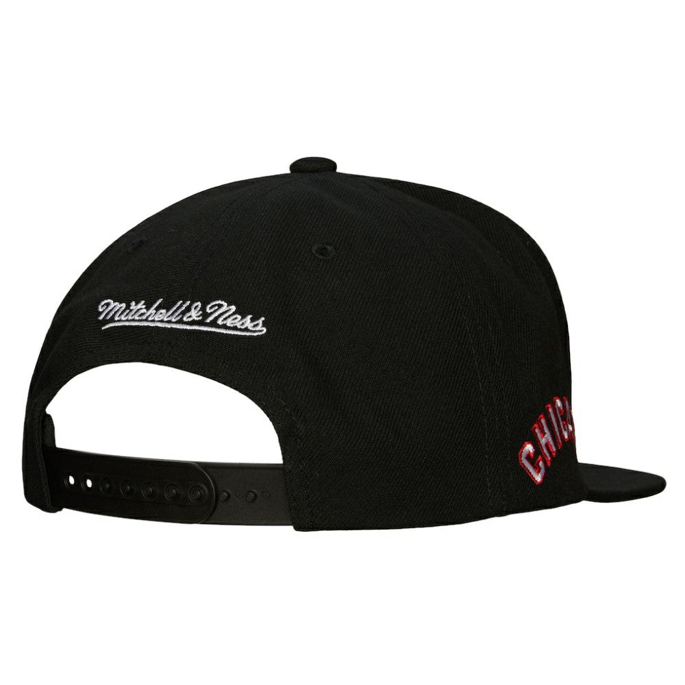 Chicago White Sox Cooperstown Collection Snapback Hat Black | Mitchell & Ness