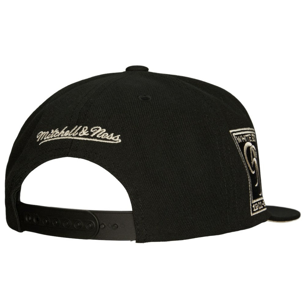 Chicago White Sox Cooperstown Collection True Classics Snapback Hat Black | Mitchell & Ness