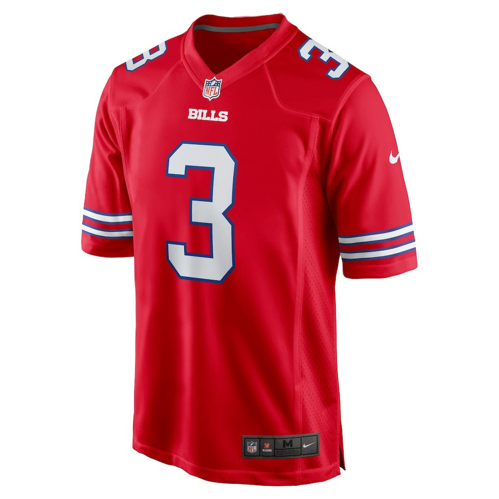 Damar Hamlin Buffalo Bills Alternate Game Jersey - Red