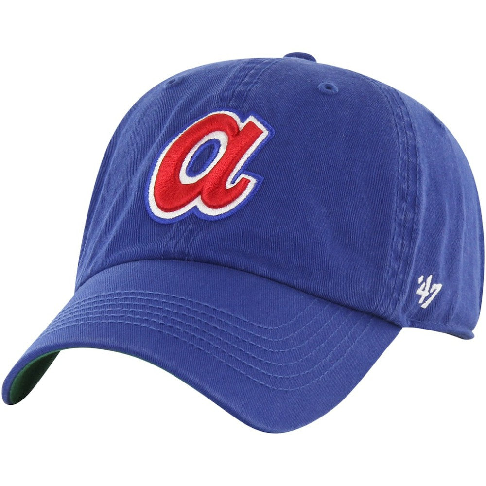 Atlanta Braves Sure Shot Classic Franchise Fitted Hat Royal | 47 brand