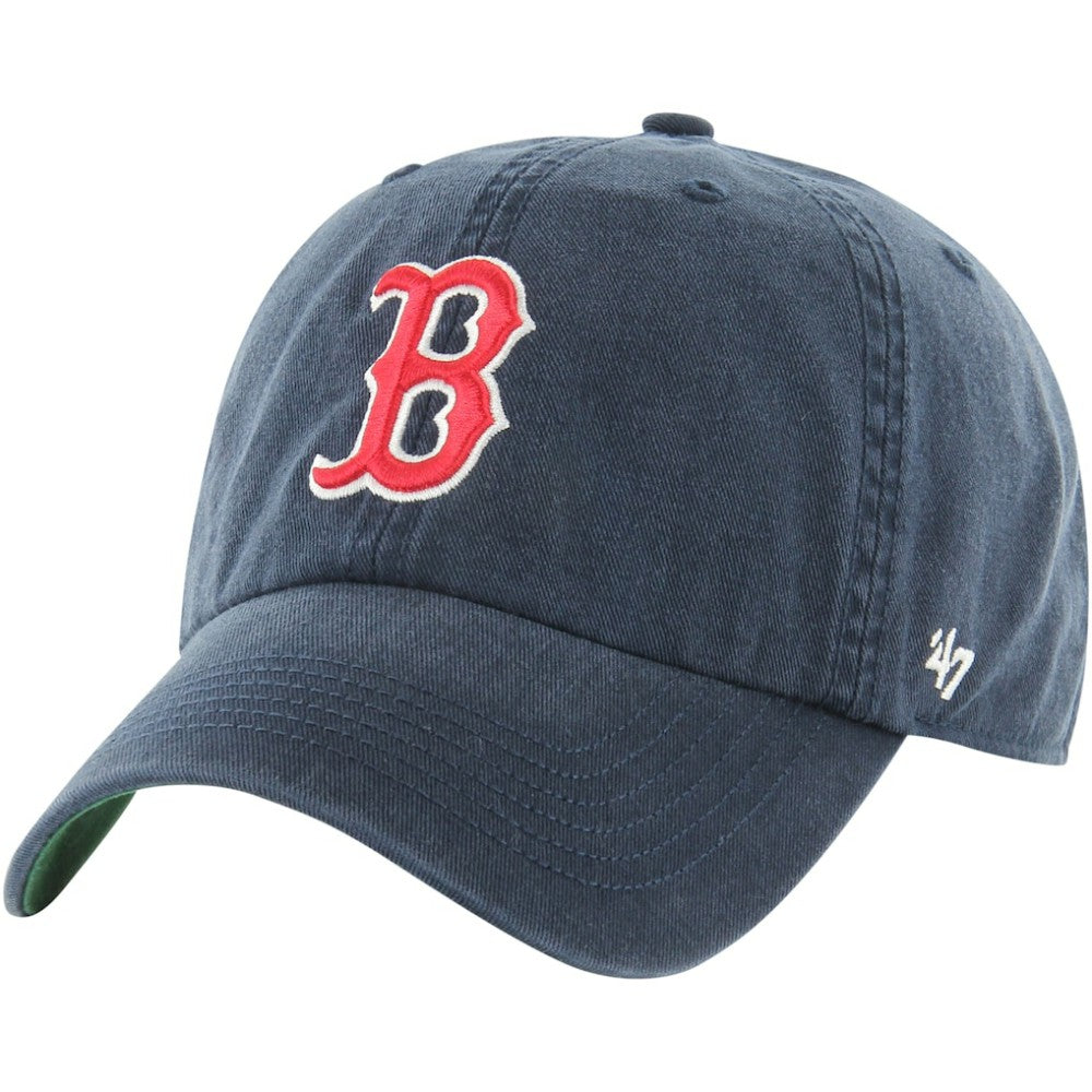 Boston Red Sox Sure Shot Classic Franchise Fitted Hat Navy | 47 brand