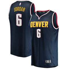 DeAndre Jordan Denver Nuggets Youth Fast Break Player Jersey sale - Icon Editi- Navy