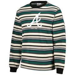 Atlanta Braves PLEASURES Ballpark Long Sleeve T-Shirt Cream/Green