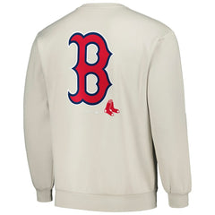 Boston Red Sox PLEASURES Ballpark Pullover Sweatshirt Gray