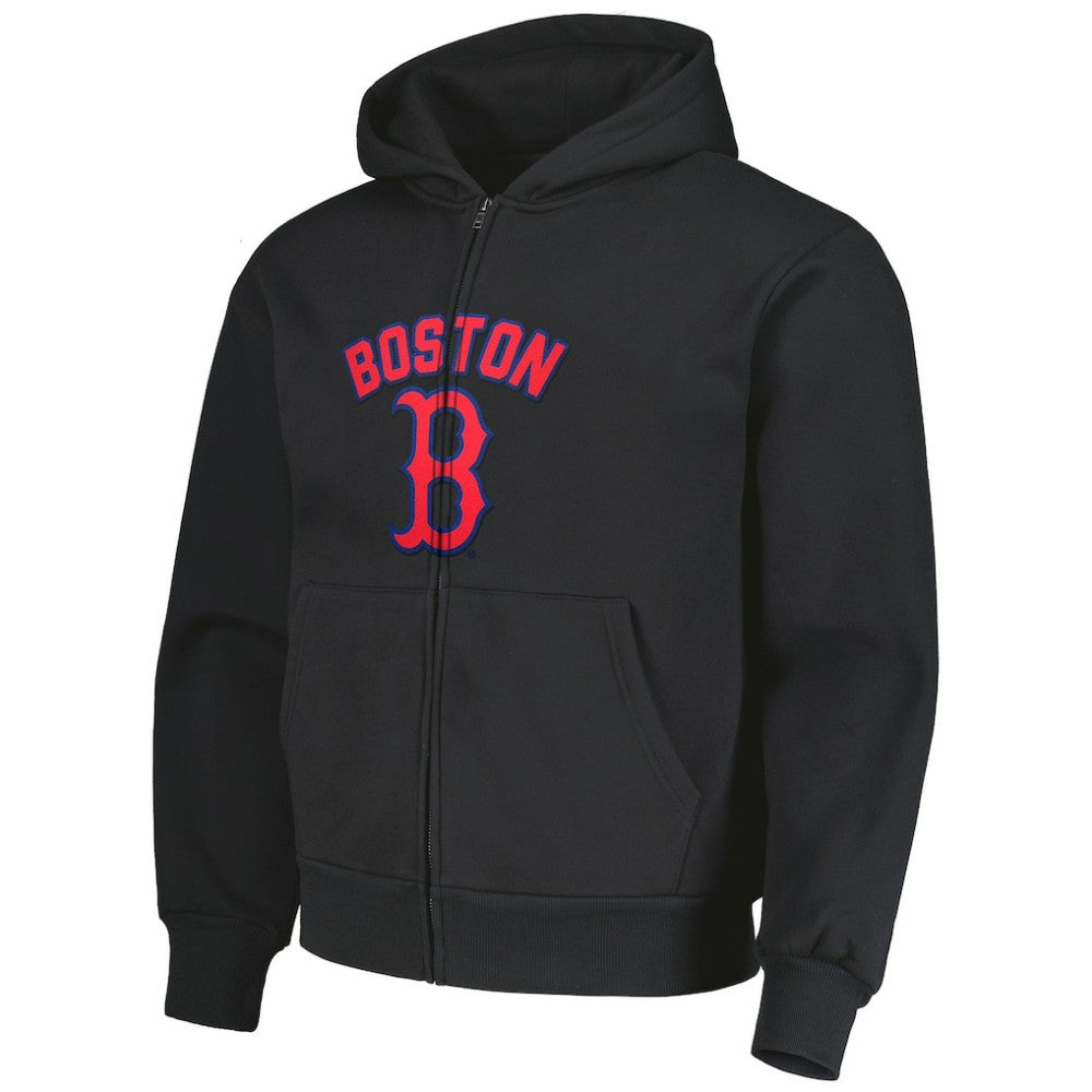 Boston Red Sox PLEASURES Opening Day Full-Zip Hoodie Black