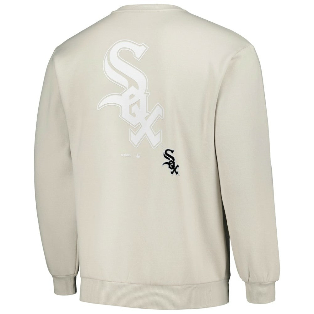 Chicago White Sox PLEASURES Ballpark Pullover Sweatshirt Gray