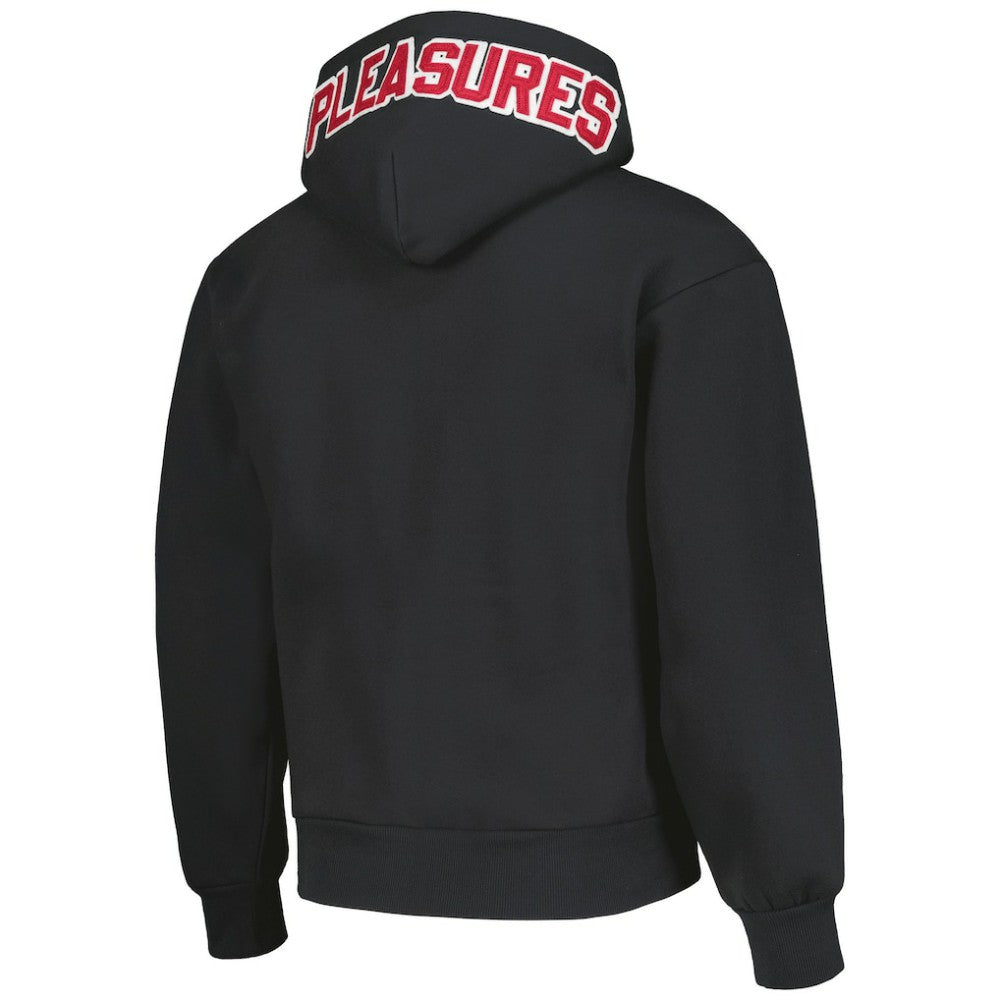 Chicago Cubs PLEASURES Opening Day Full-Zip Hoodie Black