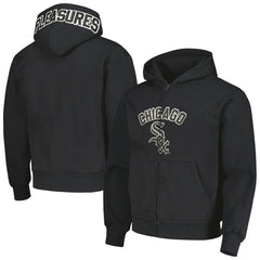 Chicago White Sox PLEASURES Opening Day Full-Zip Hoodie Black