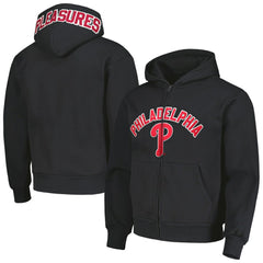 Philadelphia Phillies PLEASURES Opening Day Full-Zip Hoodie Black