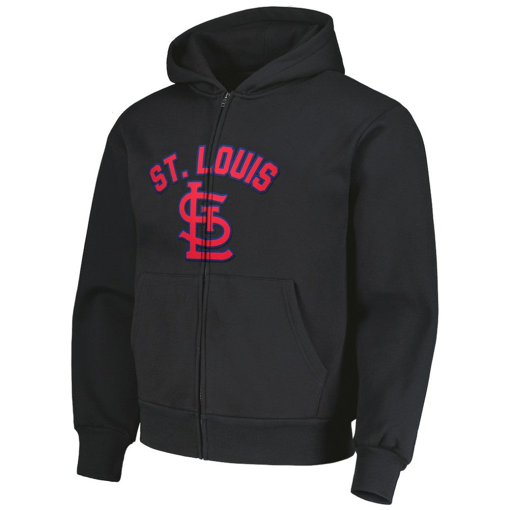 St. Louis Cardinals PLEASURES Opening Day Full-Zip Hoodie Black