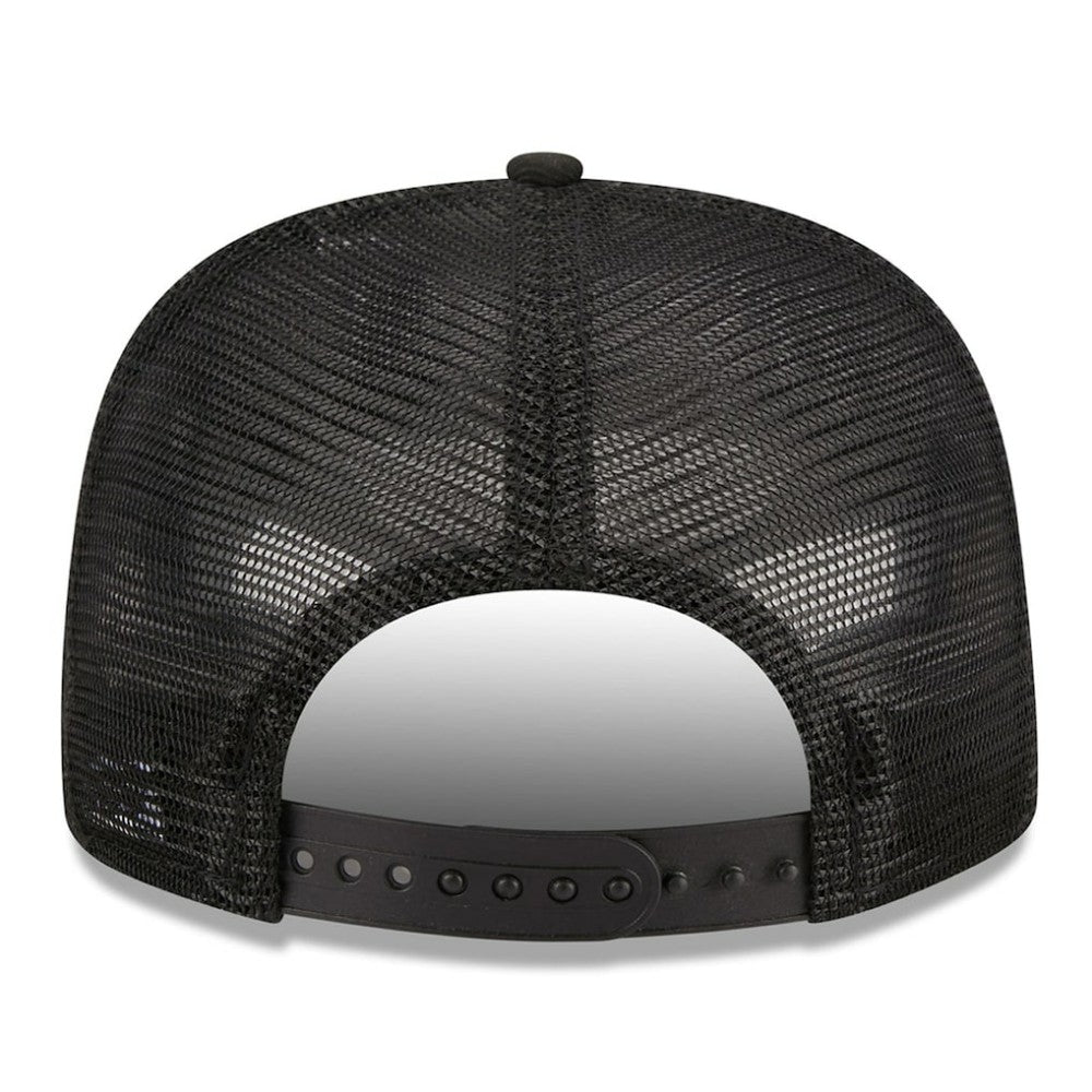 Chicago White Sox  Street Team A-Frame Trucker 9FIFTY Snapback Hat Black | New Era