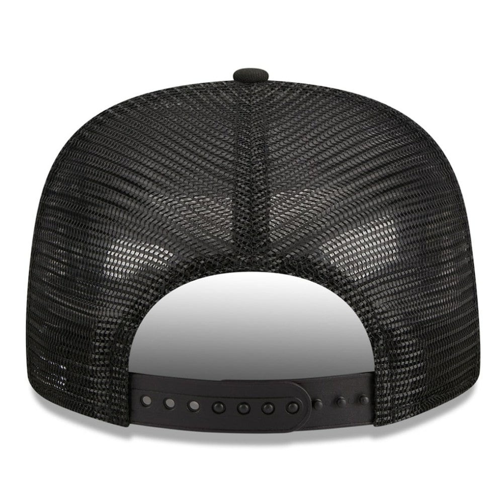 New York Yankees  Street Team A-Frame Trucker 9FIFTY Snapback Hat Black | New Era