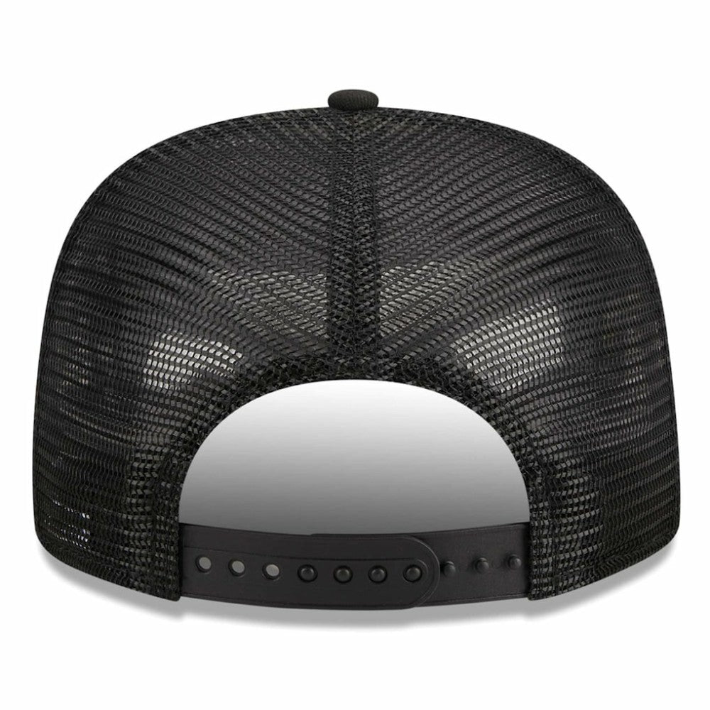 Pittsburgh Pirates  Street Team A-Frame Trucker 9FIFTY Snapback Hat Black | New Era