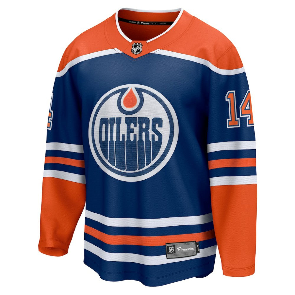 Mattias Ekholm Edmonton Oilers Fanatics Home Breakaway Jersey Royal