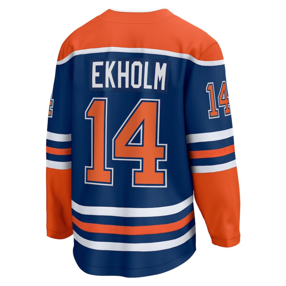 Mattias Ekholm Edmonton Oilers Fanatics Home Breakaway Jersey Royal