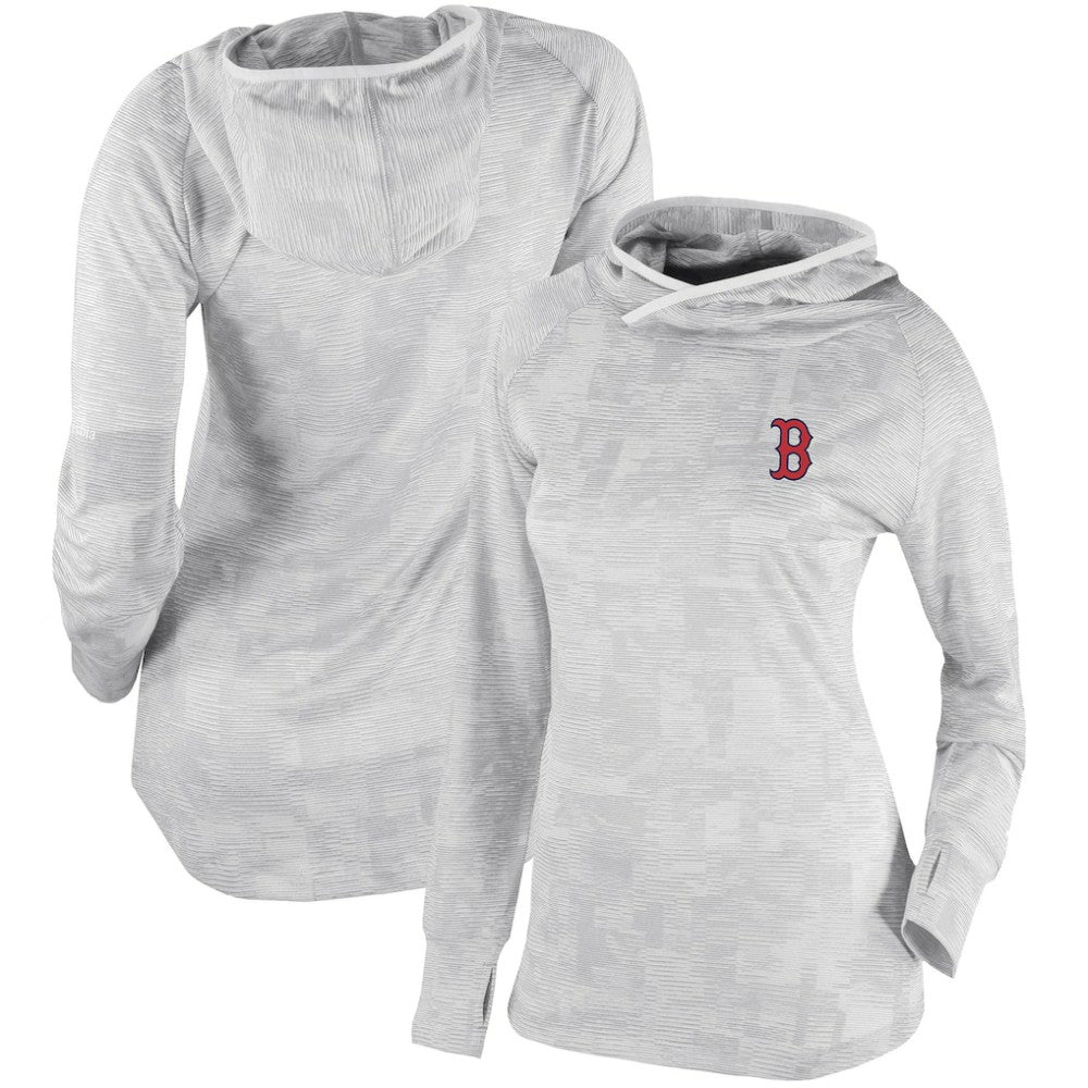 Boston Red Sox Women's Omni-Wick Sunday Ball Pullover Hoodie White | Columbia