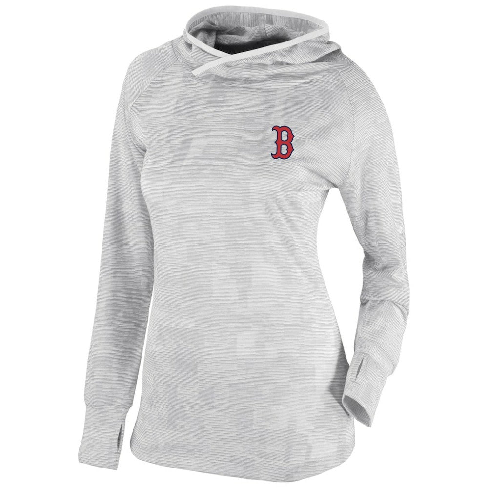 Boston Red Sox Women's Omni-Wick Sunday Ball Pullover Hoodie White | Columbia