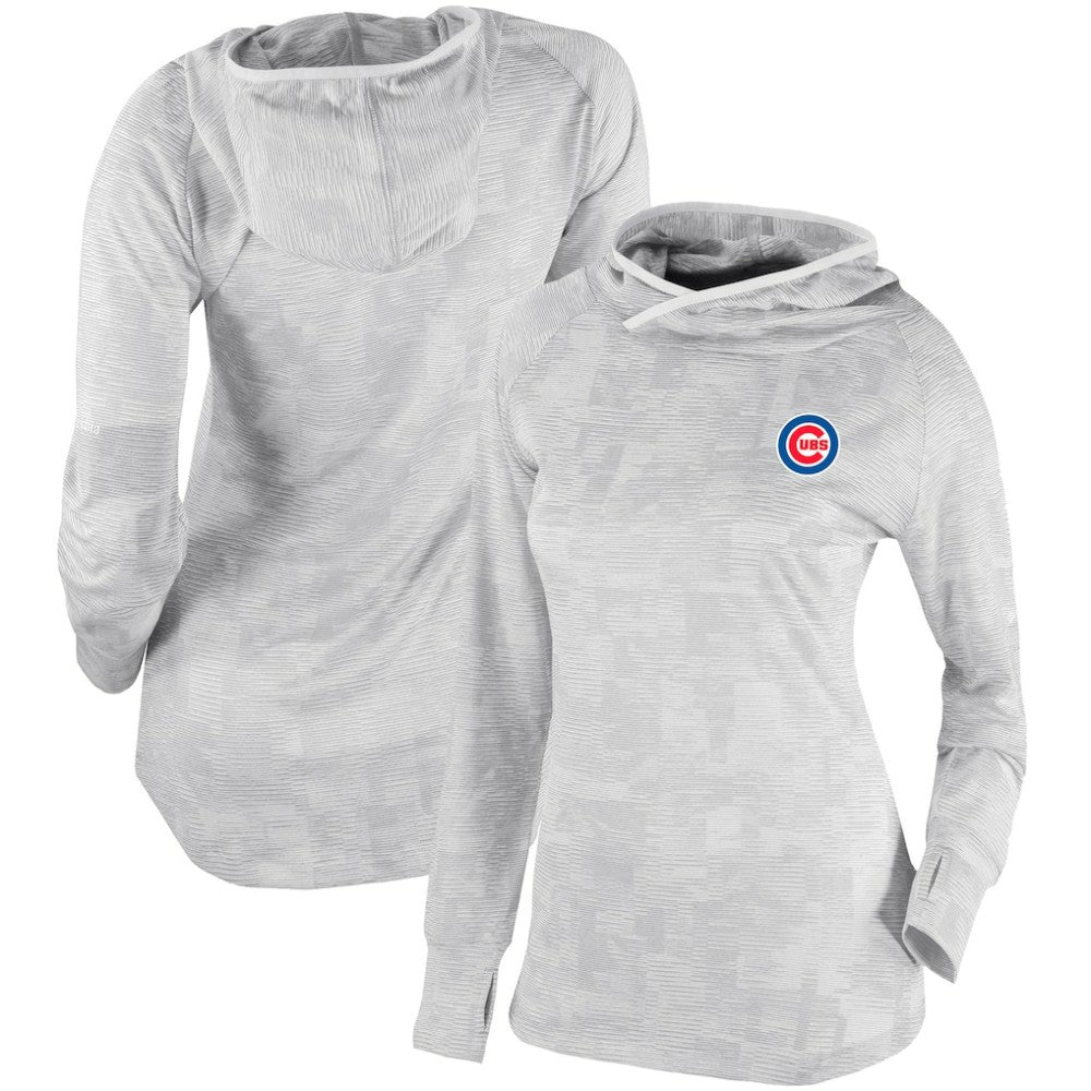 Chicago Cubs Women's Omni-Wick Sunday Ball Pullover Hoodie Gray | Columbia