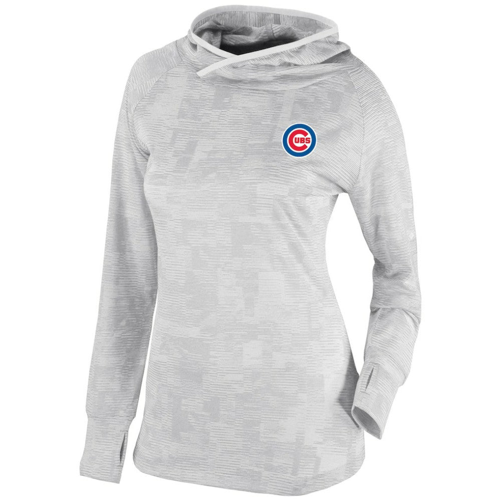 Chicago Cubs Women's Omni-Wick Sunday Ball Pullover Hoodie Gray | Columbia