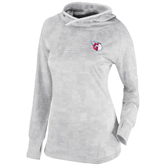 Cleveland Guardians Women's Omni-Wick Sunday Ball Pullover Hoodie White | Columbia
