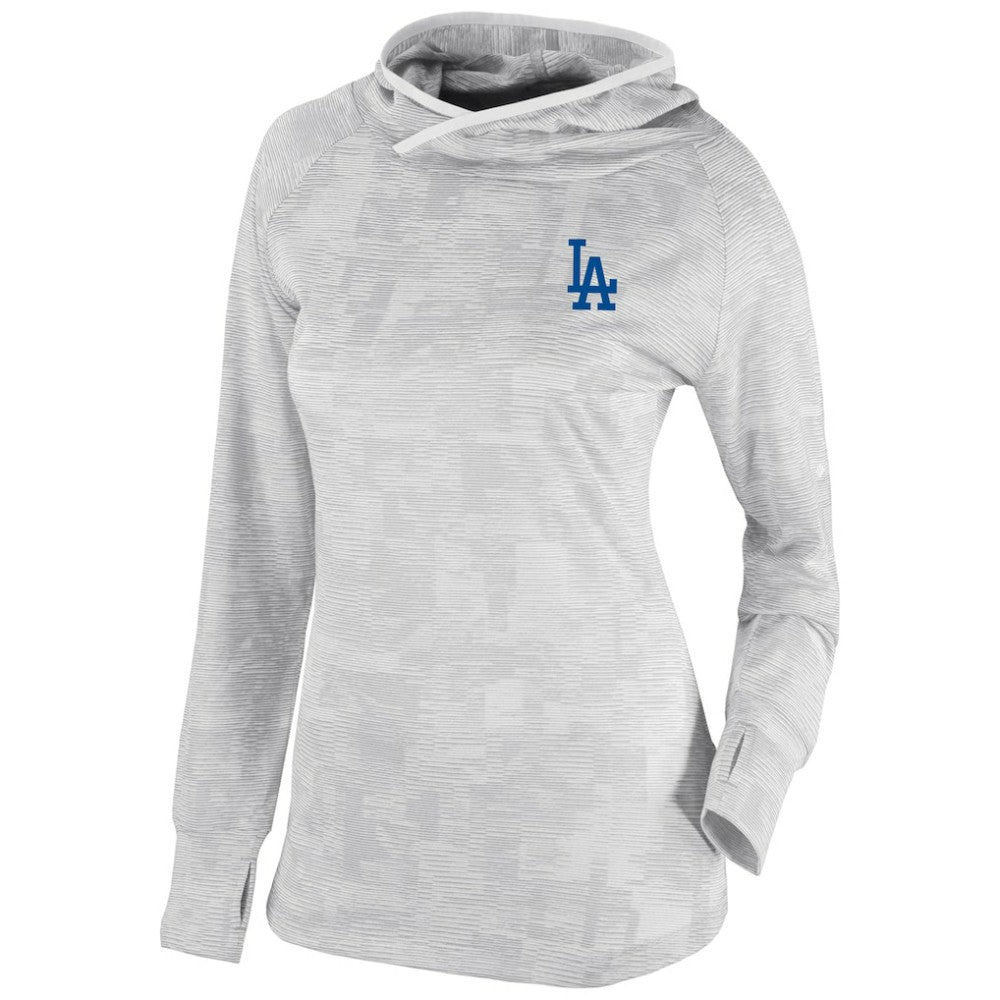 Los Angeles Dodgers Women's Omni-Wick Sunday Ball Pullover Hoodie White | Columbia