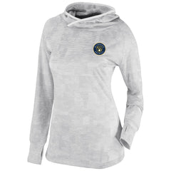 Milwaukee Brewers Women's Omni-Wick Sunday Ball Pullover Hoodie White | Columbia