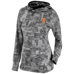 San Francisco Giants Women's Omni-Wick Sunday Ball Pullover Hoodie Black | Columbia
