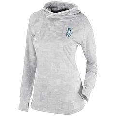 Seattle Mariners Women's Omni-Wick Sunday Ball Pullover Hoodie White | Columbia