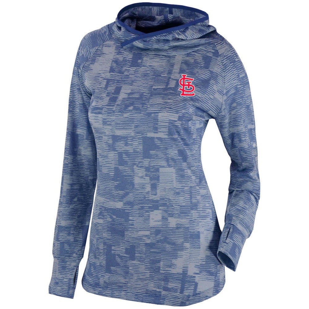 St. Louis Cardinals Women's Omni-Wick Sunday Ball Pullover Hoodie Navy | Columbia