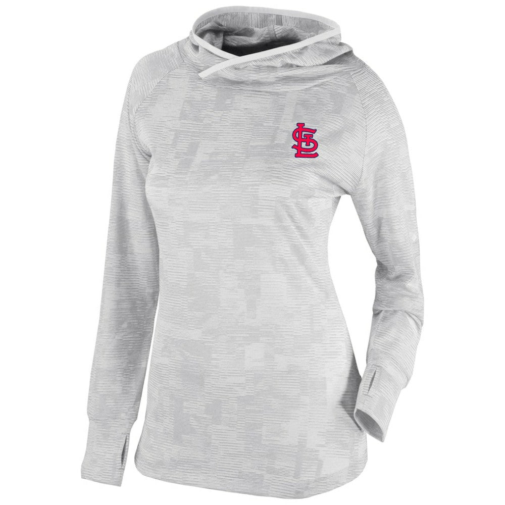 St. Louis Cardinals Women's Omni-Wick Sunday Ball Pullover Hoodie White | Columbia