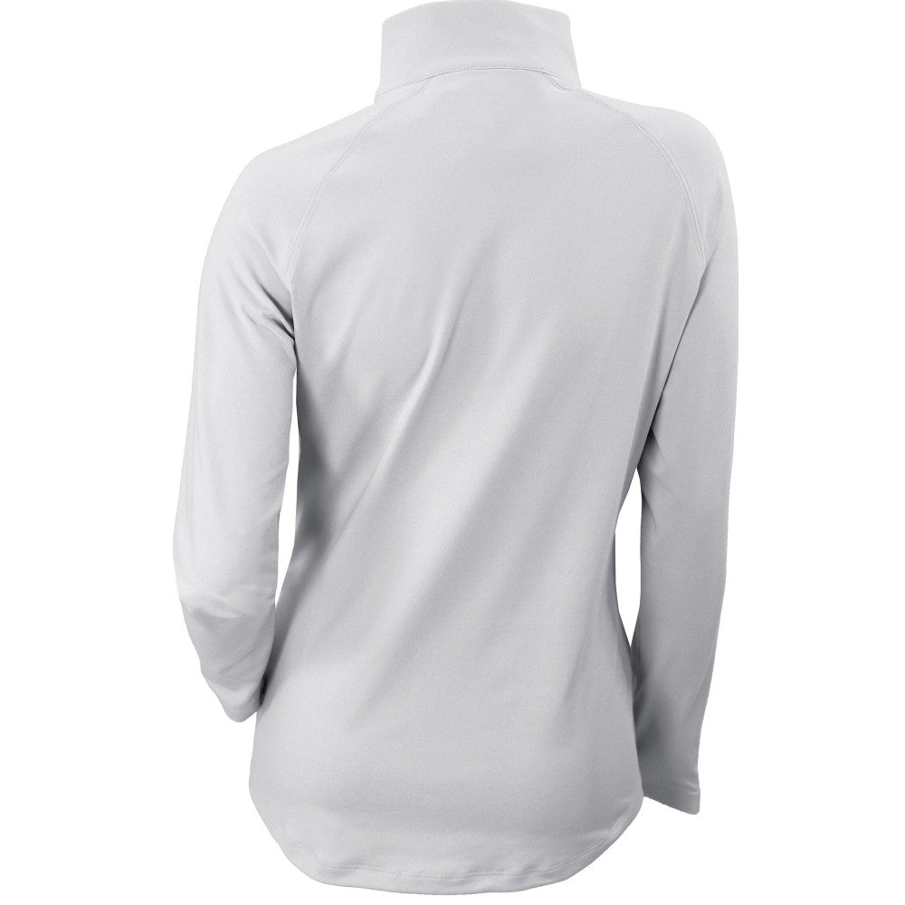 Cleveland Guardians Women's Omni-Wick Outward Nine Quarter-Zip Pullover Top White | Columbia